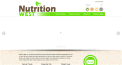 Desktop Screenshot of nutritionwest.com