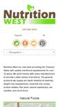 Mobile Screenshot of nutritionwest.com